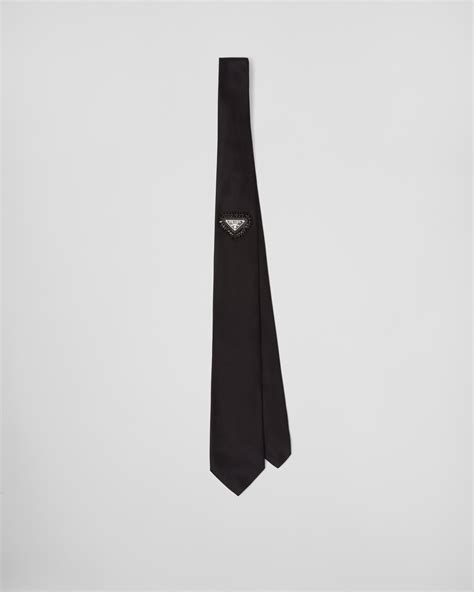 prada tie woman|prada tie price.